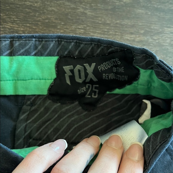 Fox Racing Navy Shorts - Picture 2 of 3